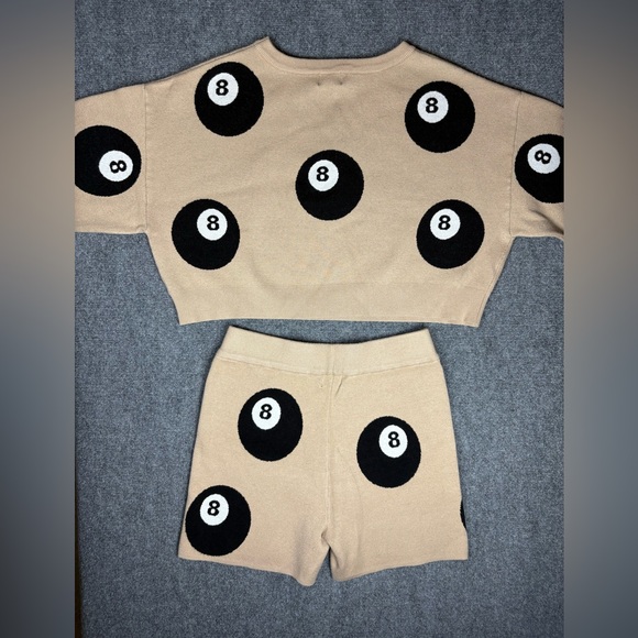 Dressed in LALA The Future Is Now Sweater & Shorts Set - Picture 5 of 10